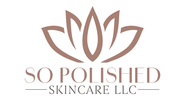 A logo of o polished skincare llc